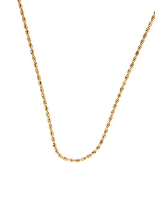 Trifari Rope Chain Necklace