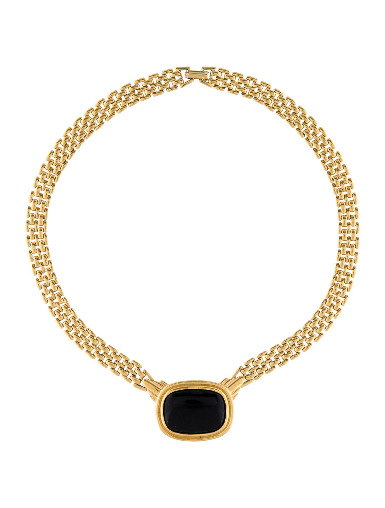 Trifari Resin Choker Necklace