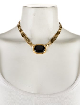 Trifari Resin Choker Necklace