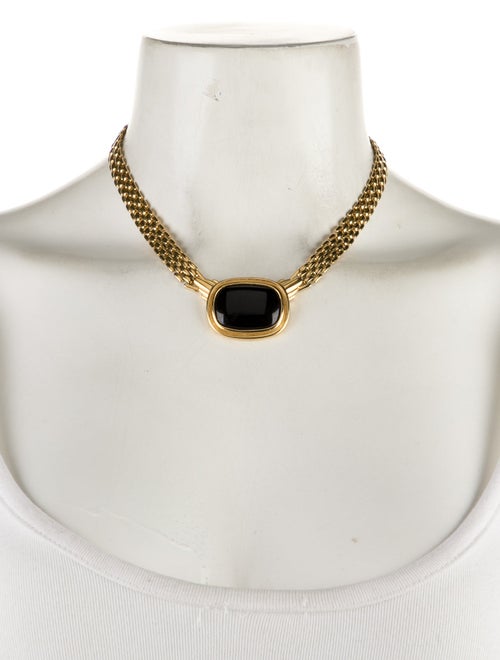 Trifari Resin Choker Necklace