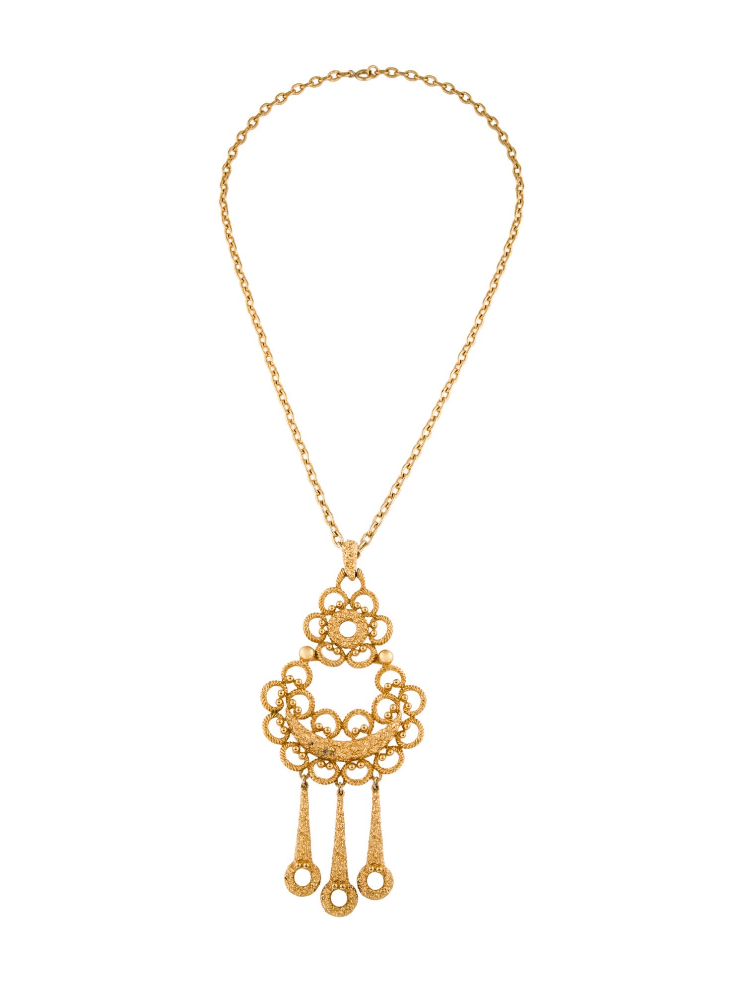 Trifari Pendant Necklace