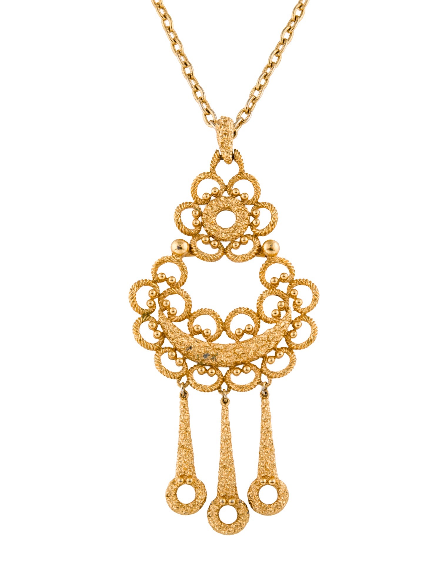 Trifari Pendant Necklace