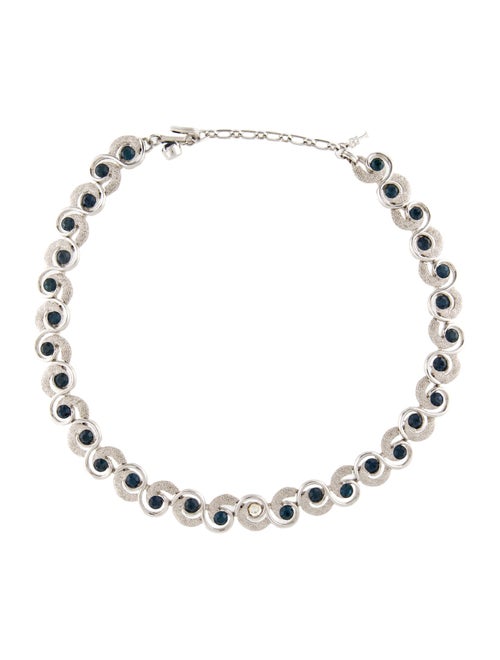 Trifari Crystal Collar Necklace