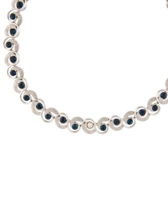 Trifari Crystal Collar Necklace