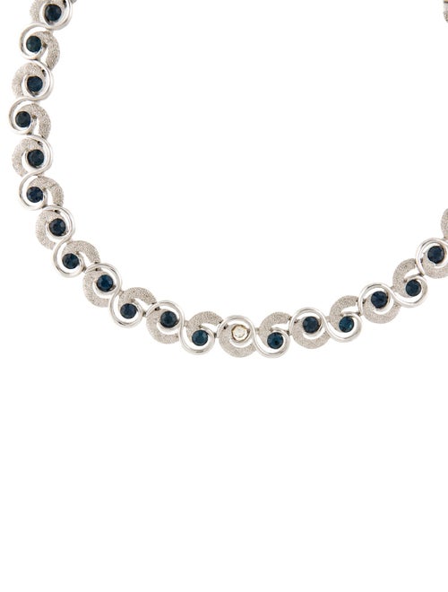 Trifari Crystal Collar Necklace