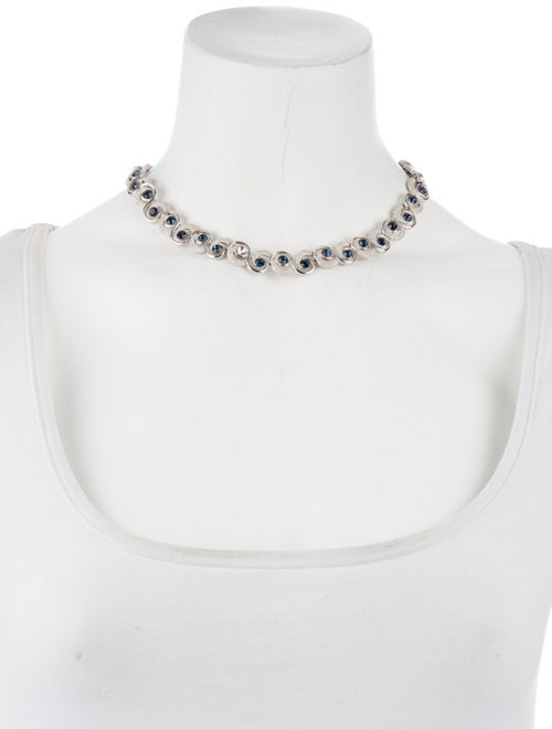 Trifari Crystal Collar Necklace