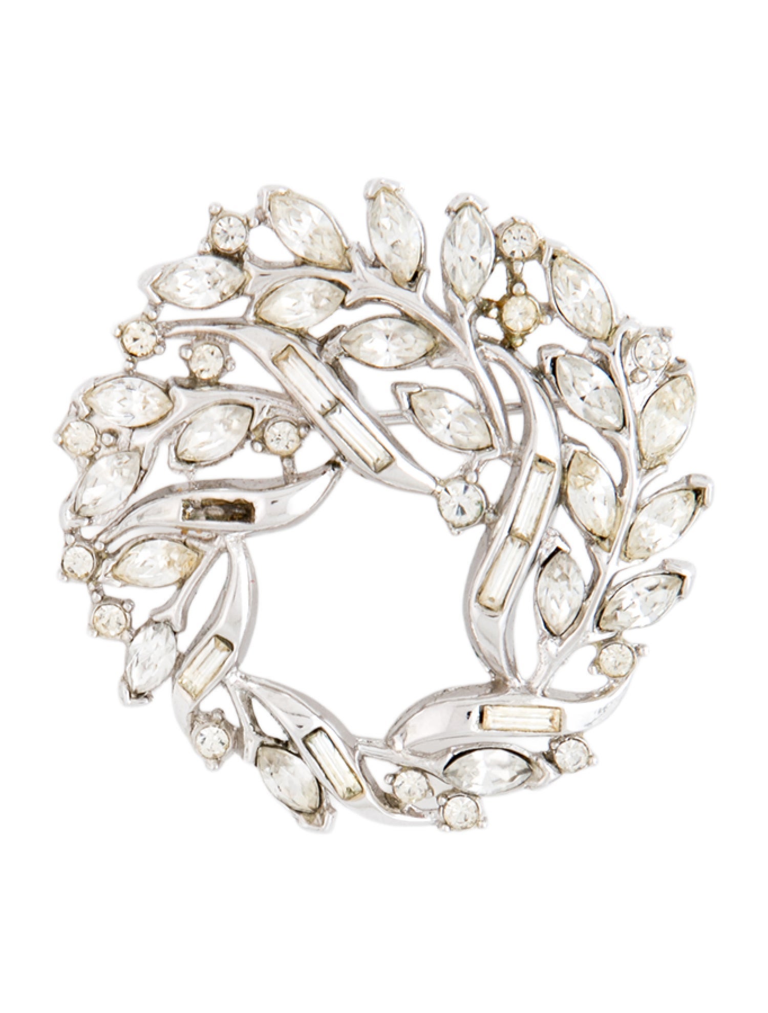 Trifari Crystal Brooch