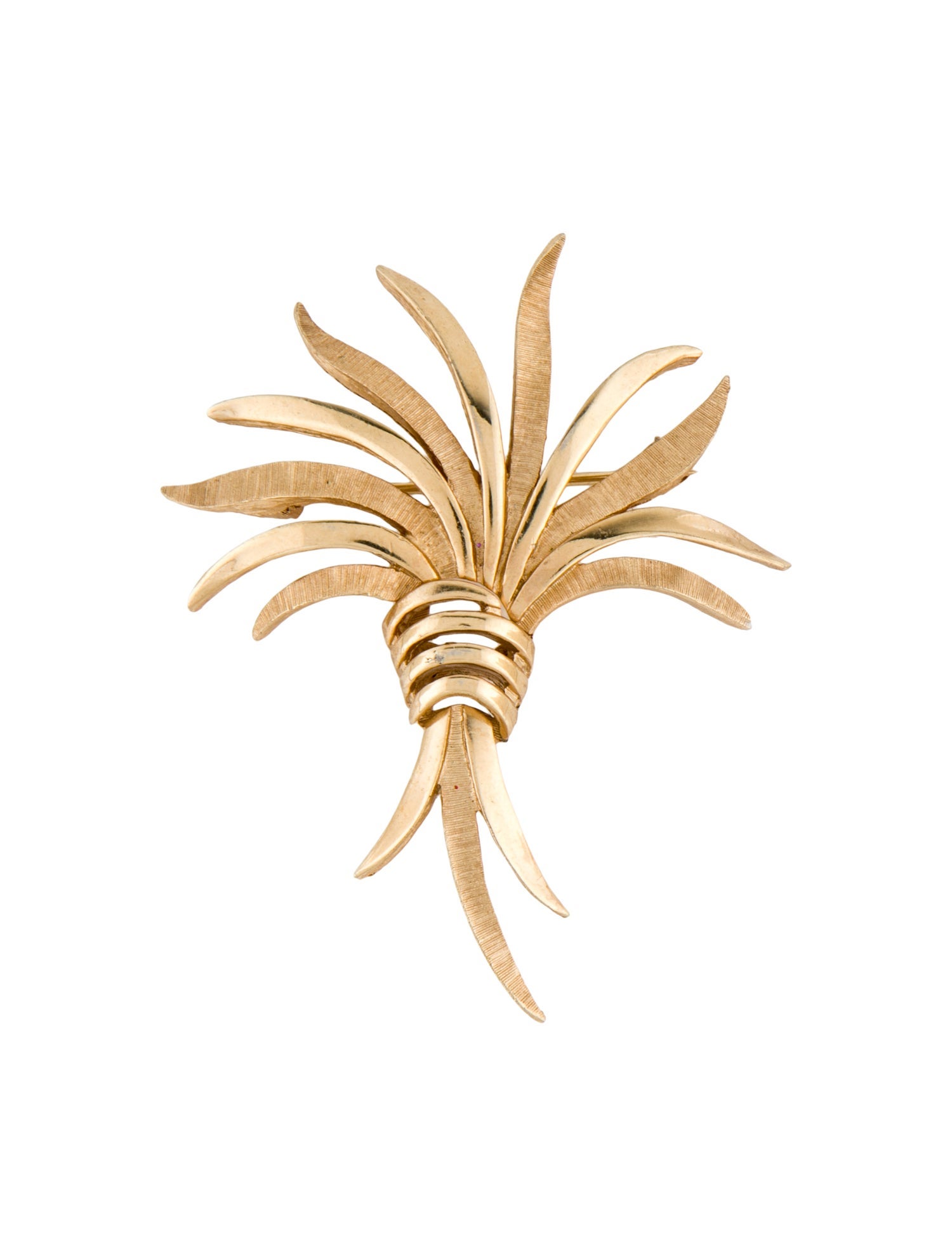 Trifari Wheat Brooch Pin