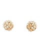 Trifari Faux Pearl Clip-On Earrings