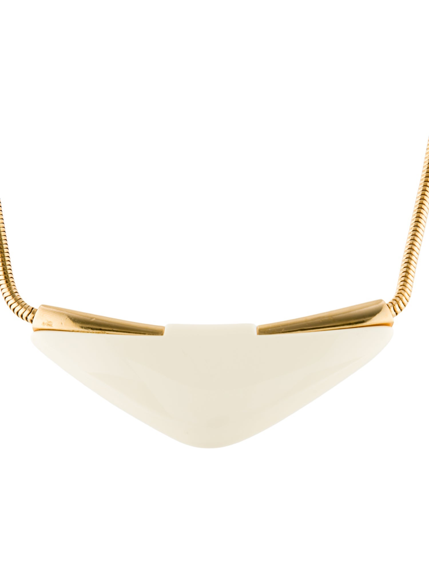 Trifari Vintage Resin Collar Necklace