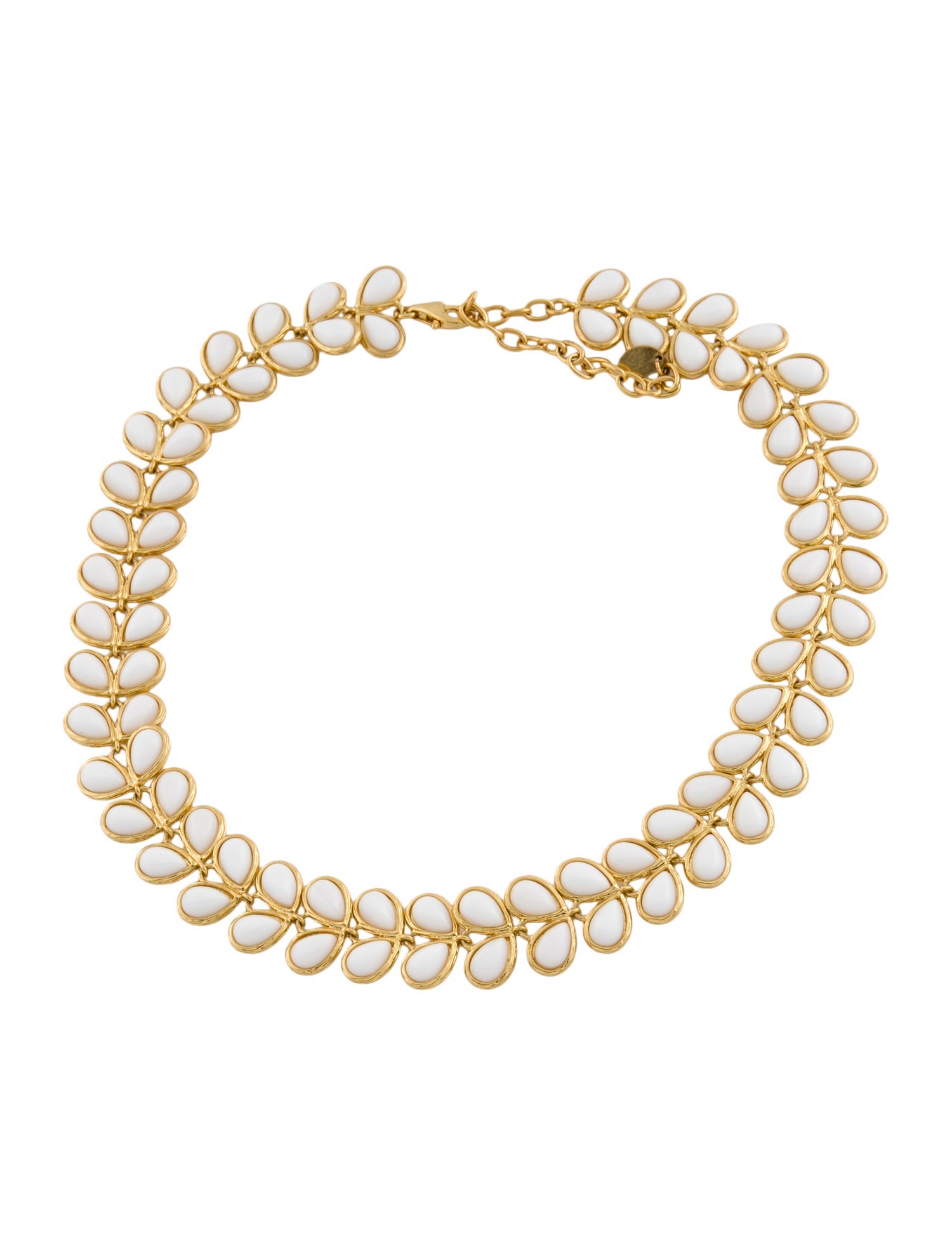 Trifari Resin Collar Necklace