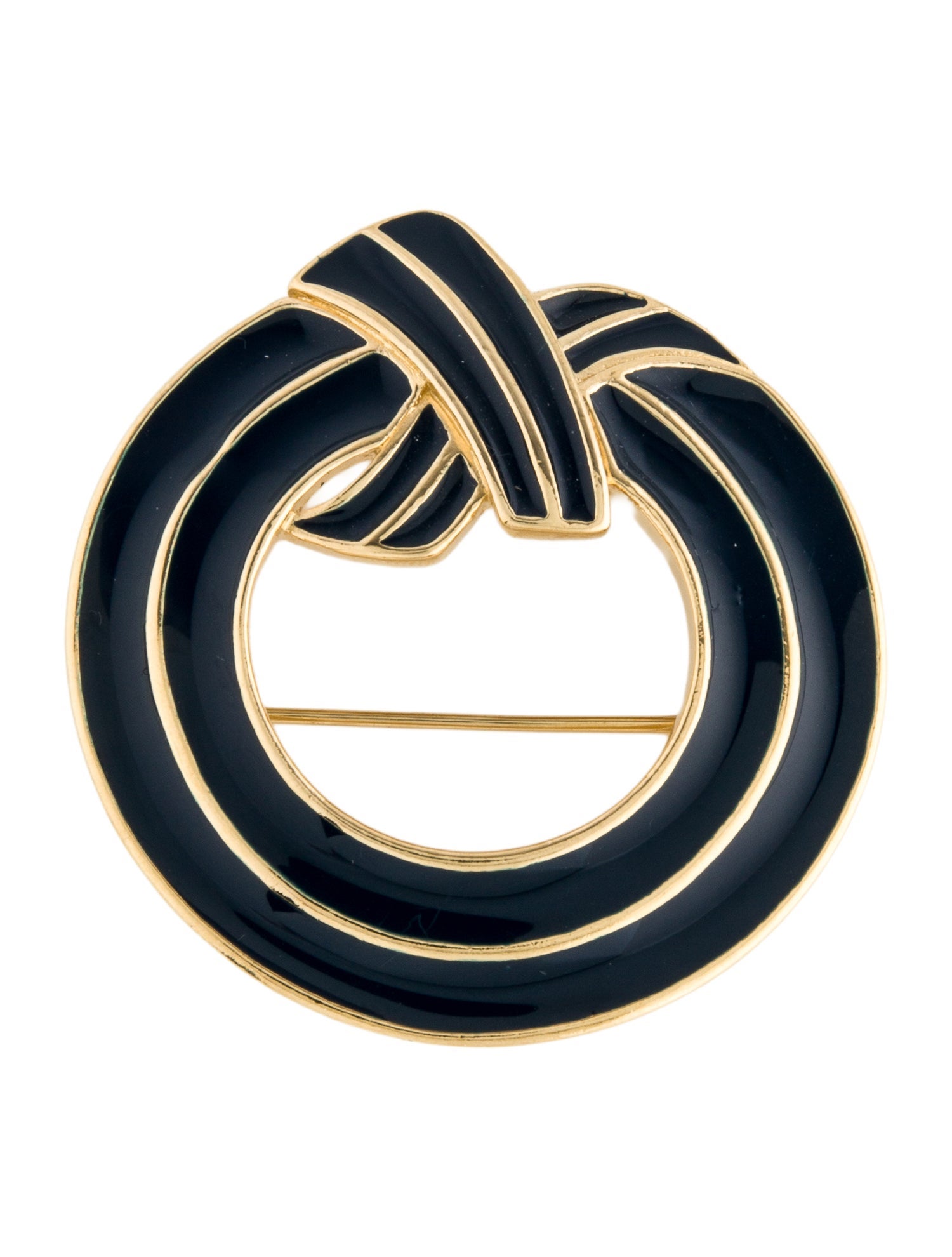 Trifari Enamel Pin Brooch