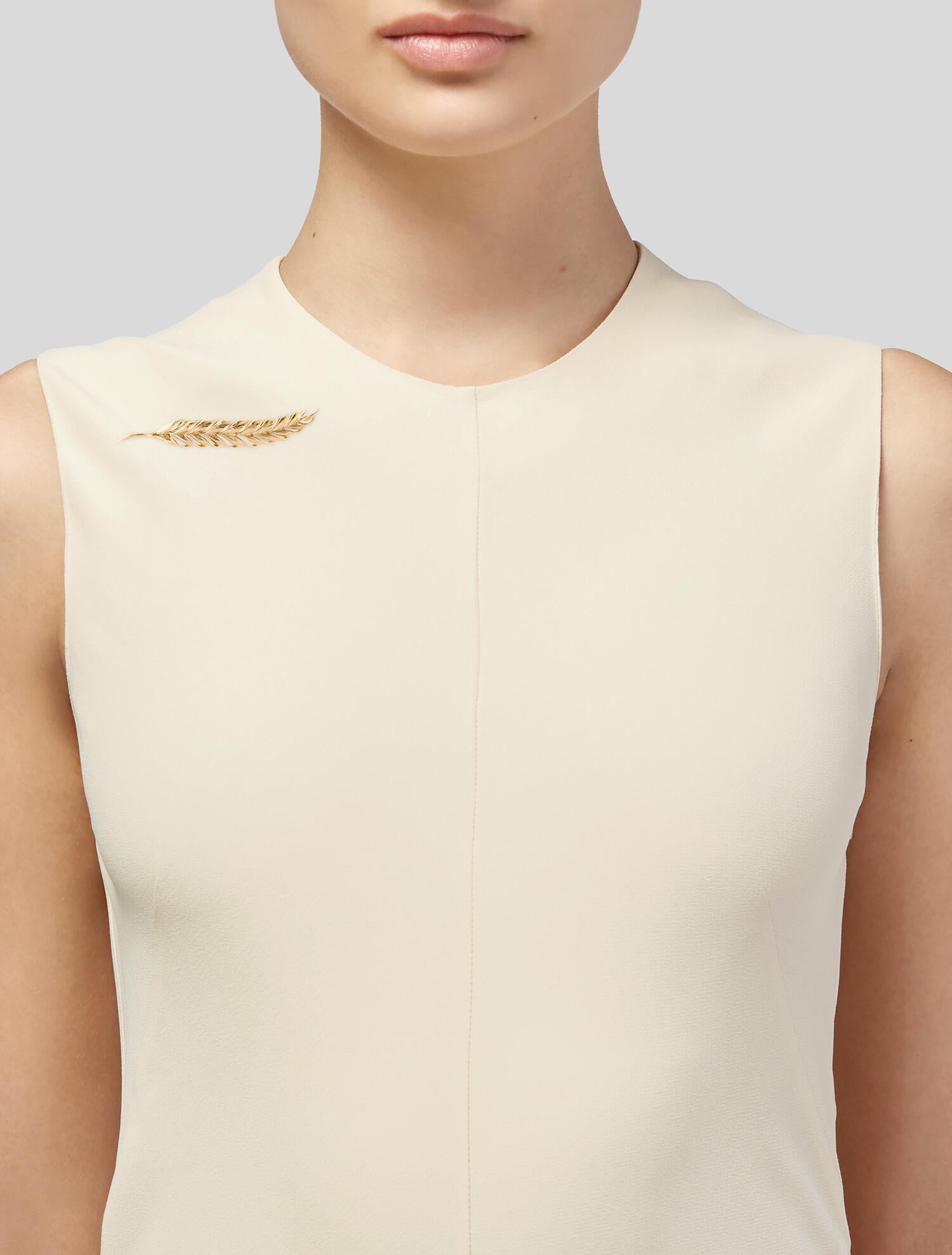 Trifari Vintage Leaf Pin Brooch