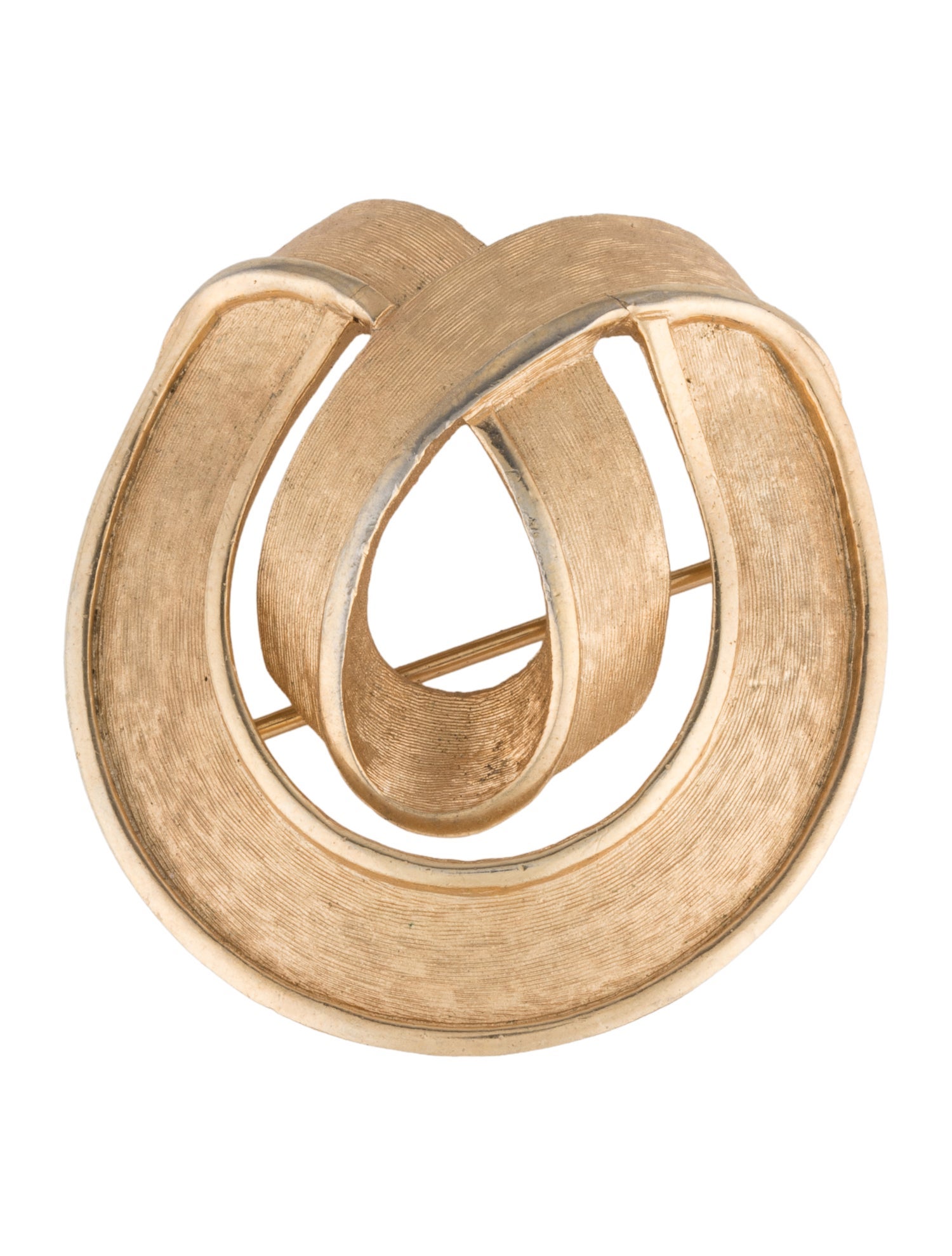 Trifari Vintage Infinity Loop Pin