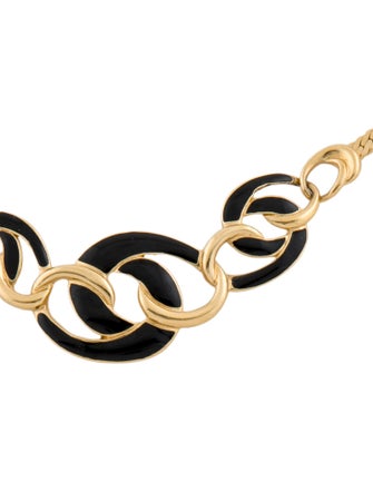 Trifari Enamel Choker Necklace