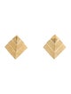 Trifari Textured Stud Earrings