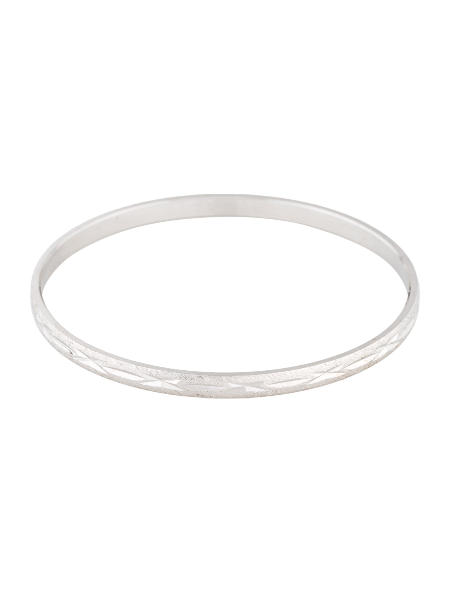 Trifari Etched Bangle