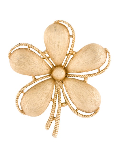 Trifari Clover Brooch