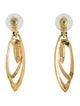 Trifari Enamel Drop Earrings