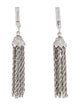 Trifari Tassel Drop Earrings