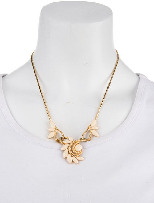 Trifari Enamel Collar Necklace