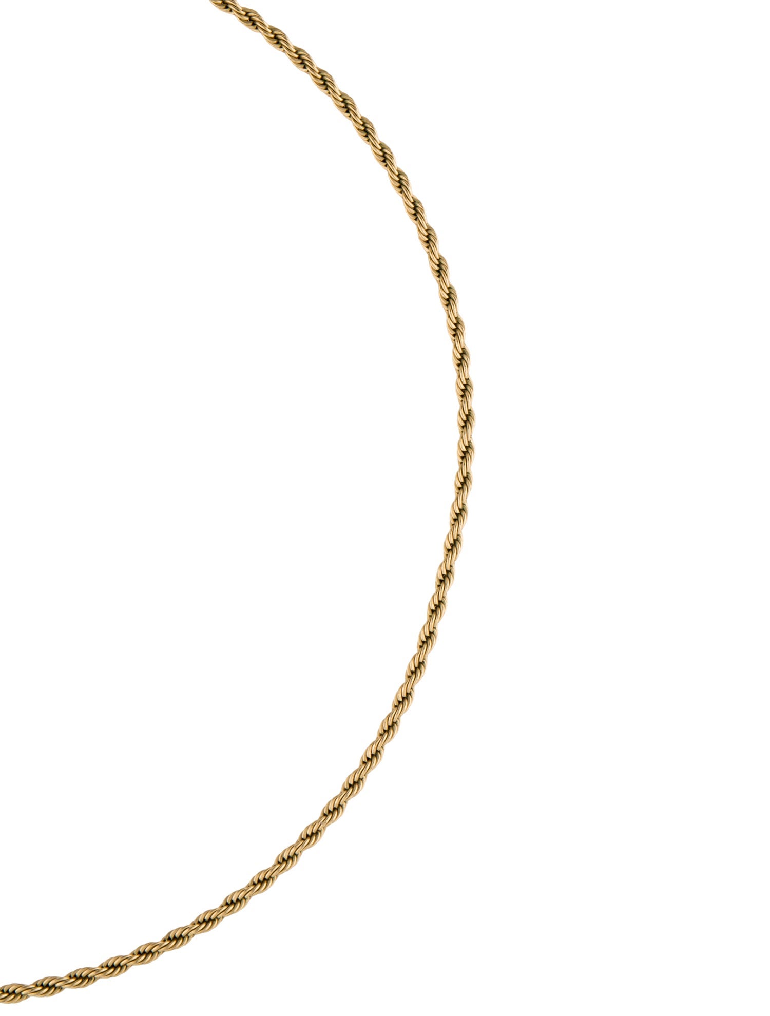 Trifari Rope Choker Necklace