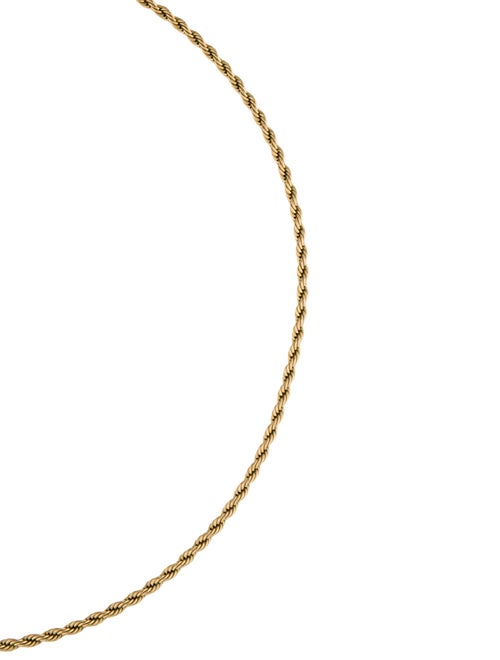 Trifari Rope Choker Necklace