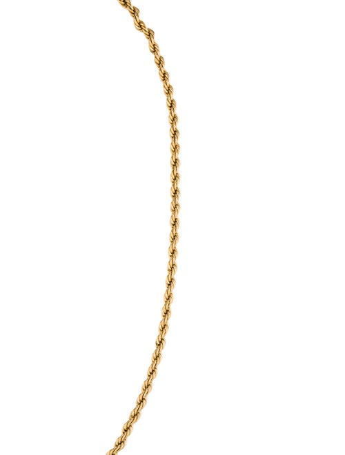 Trifari Rope Chain Necklace