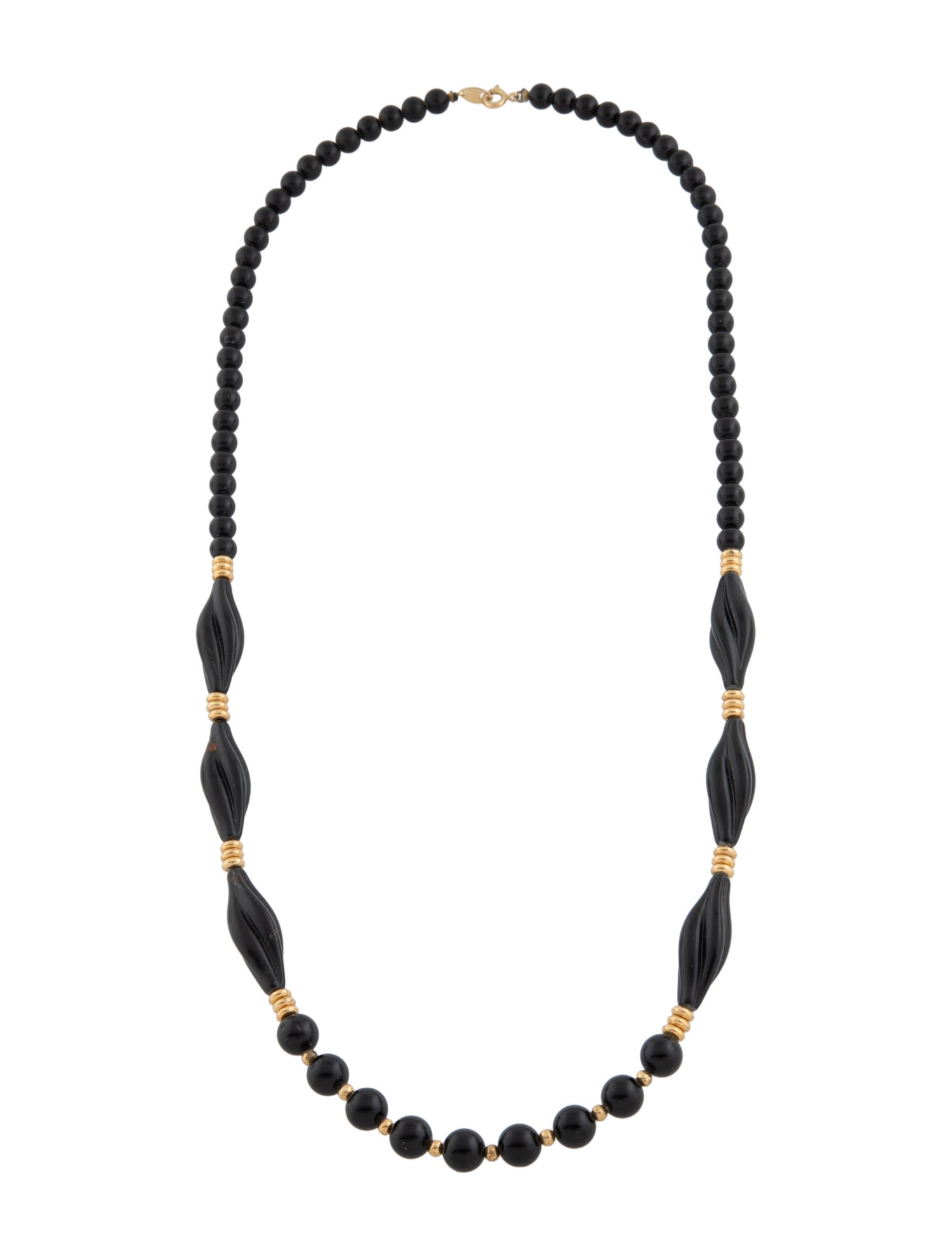 Trifari Resin Bead Necklace