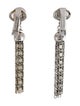 Trifari Tassel Drop Clip-On Earrings
