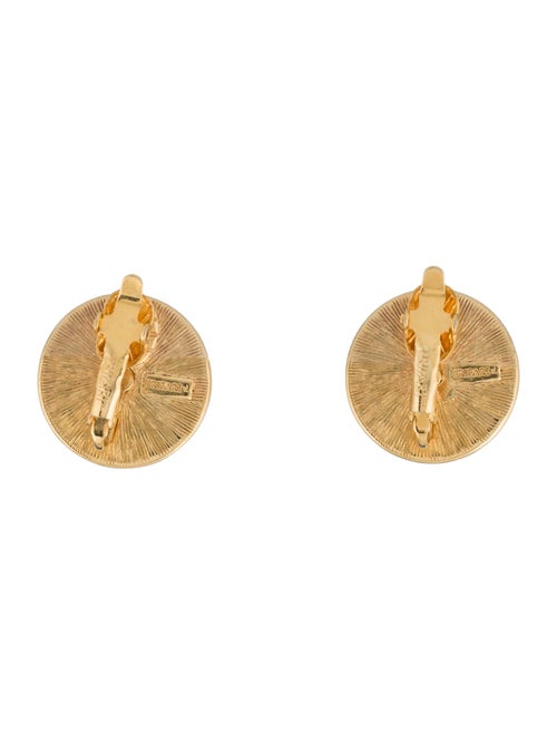 Trifari Crystal Stud Earrings