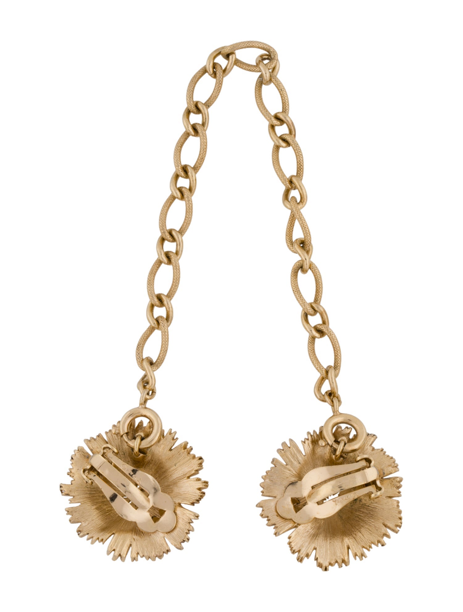 Trifari Chain-Link Brooch Clip