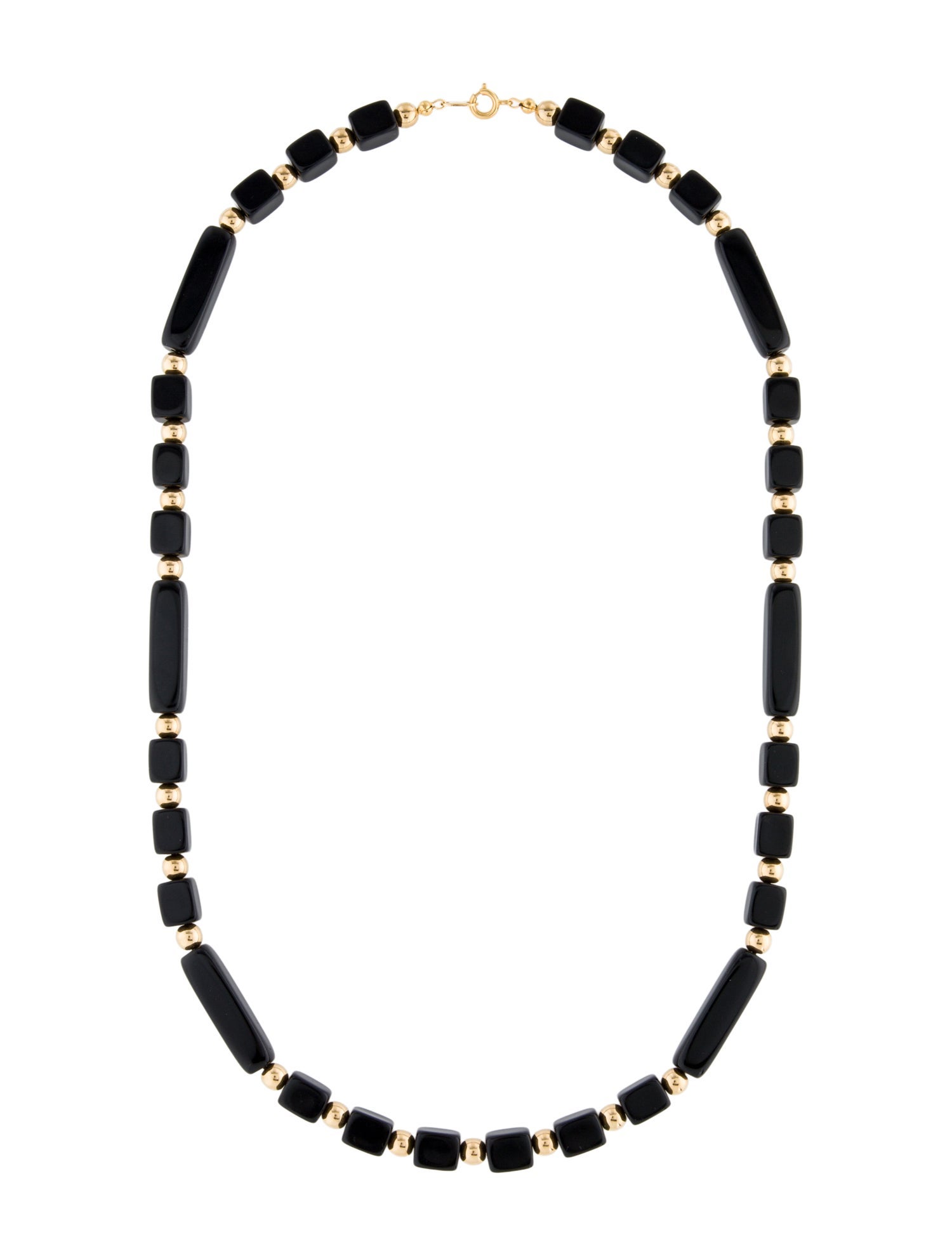 Trifari Resin Cube Bead Necklace