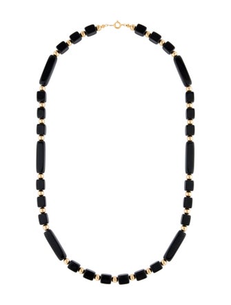 Trifari Resin Cube Bead Necklace