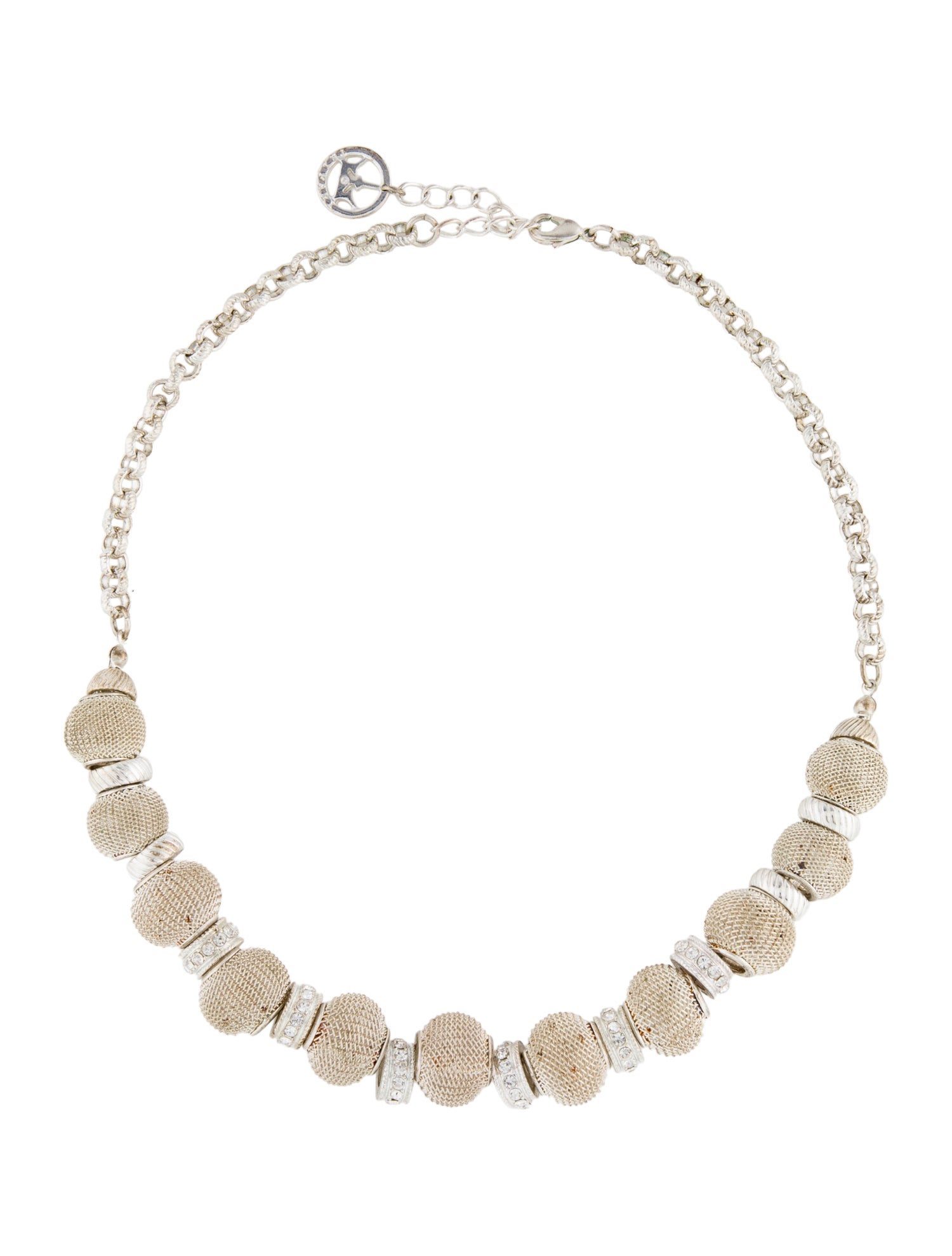 Trifari Crystal Beaded Necklace