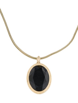 Trifari Resin Pendant Necklace