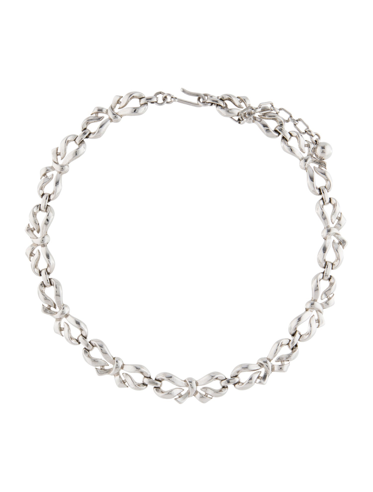 Trifari Bow Collar Necklace