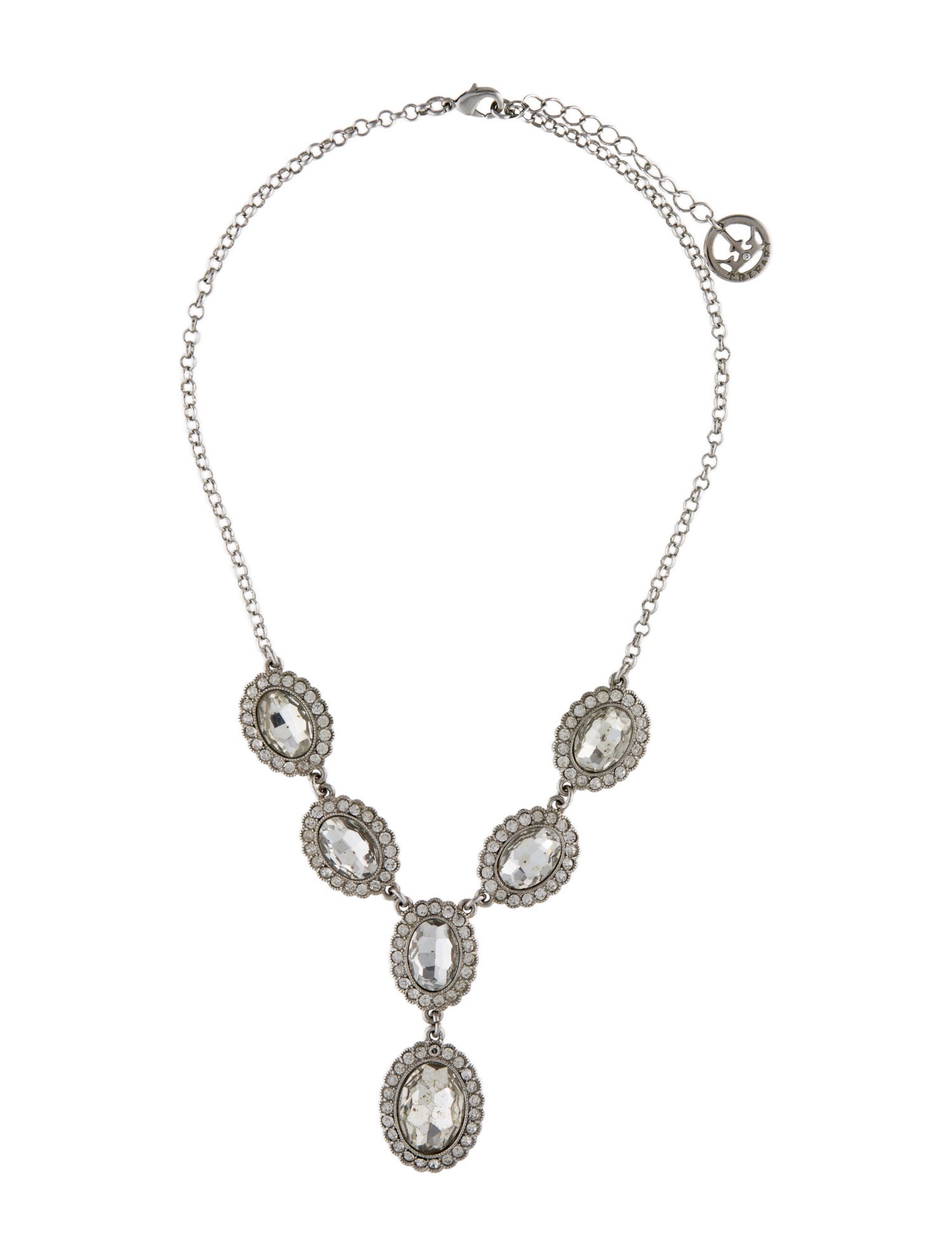Trifari Crystal Collar Necklace