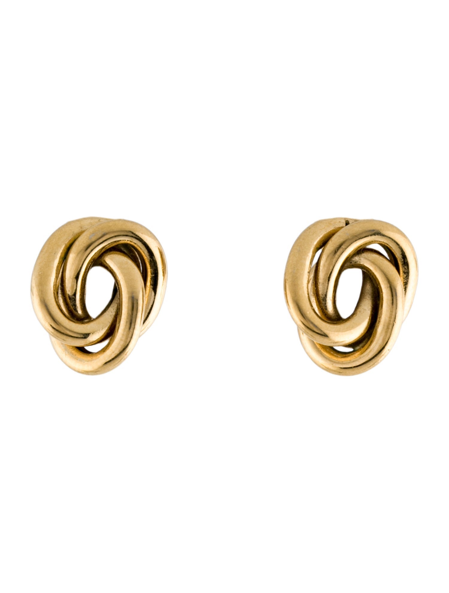 Trifari Stud Clip On Earrings
