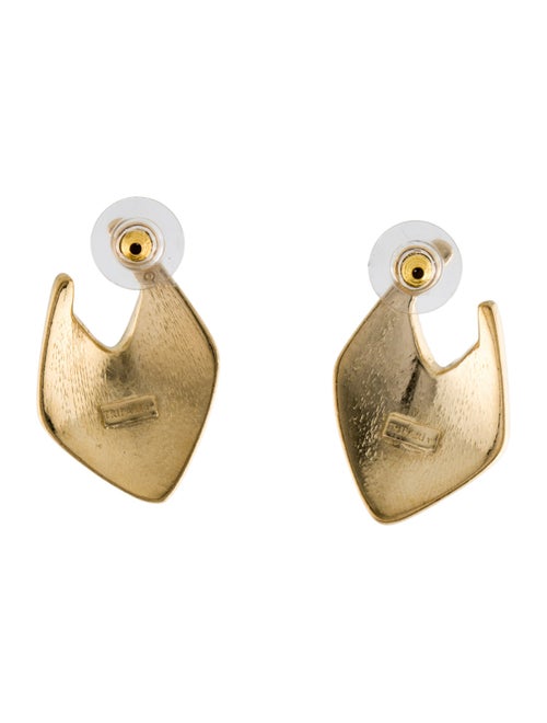 Trifari Enamel Drop Earrings