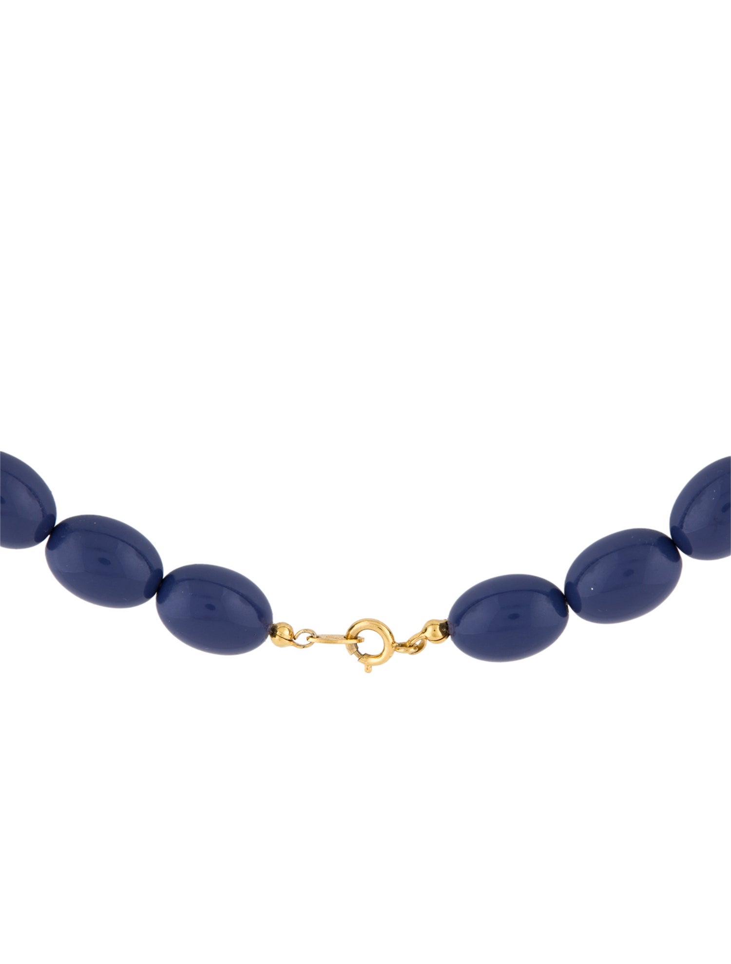 Trifari Resin Bead Necklace