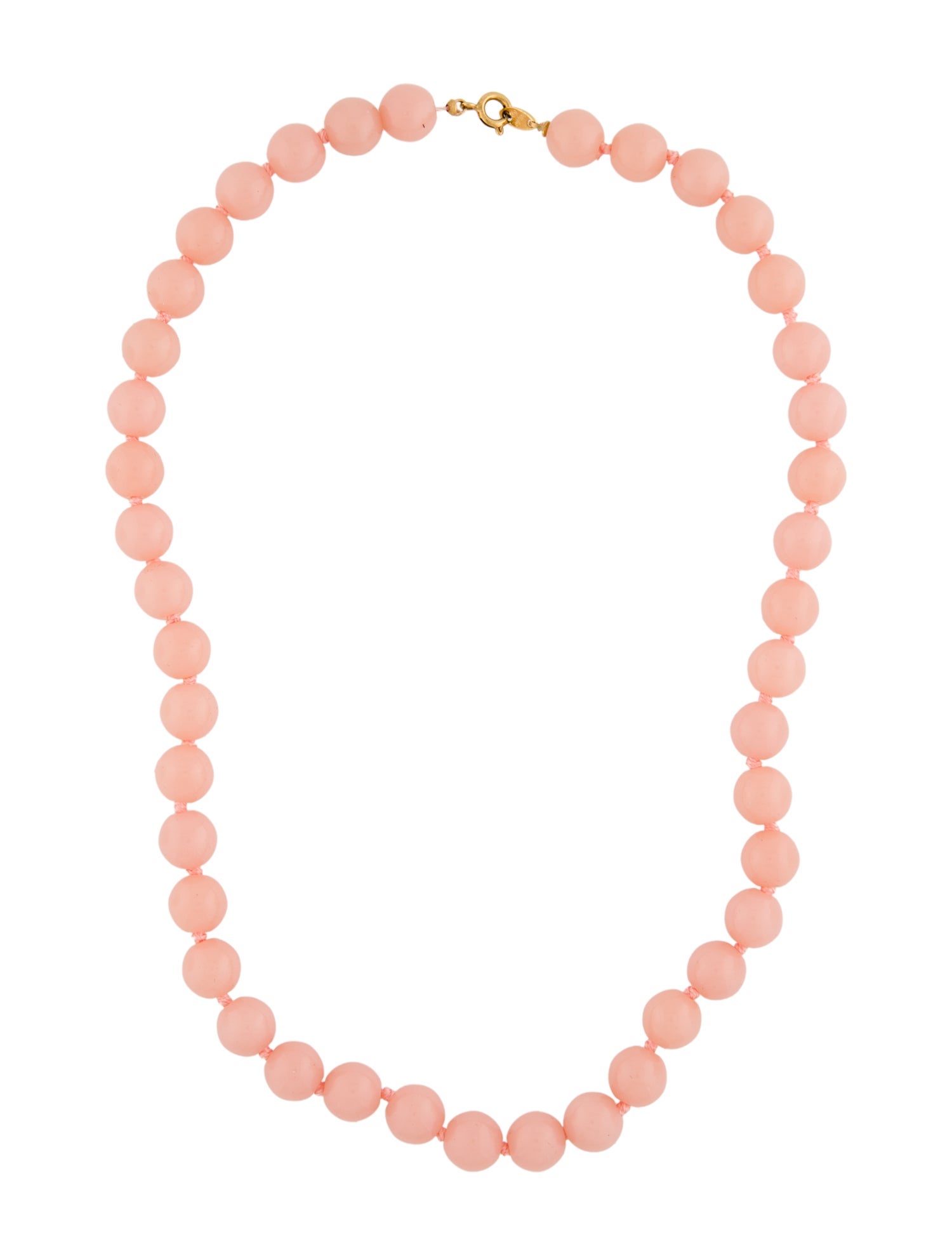 Trifari Resin Bead Necklace