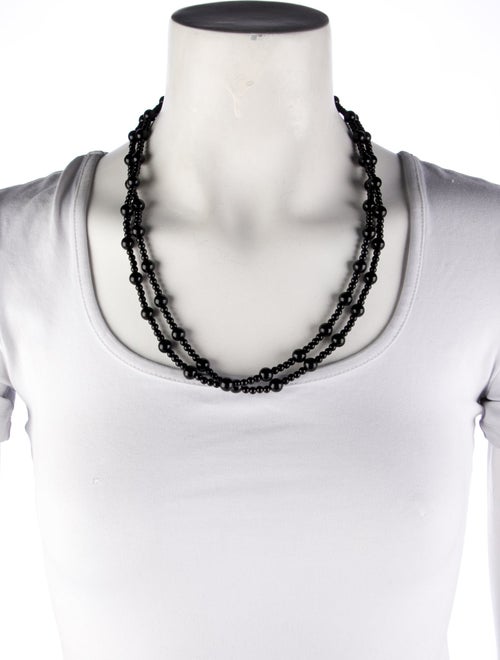 Trifari Bead Double Strand Necklace