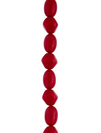 Trifari Resin Bead Strand Necklace