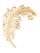 Trifari Ostrich Feather Brooch
