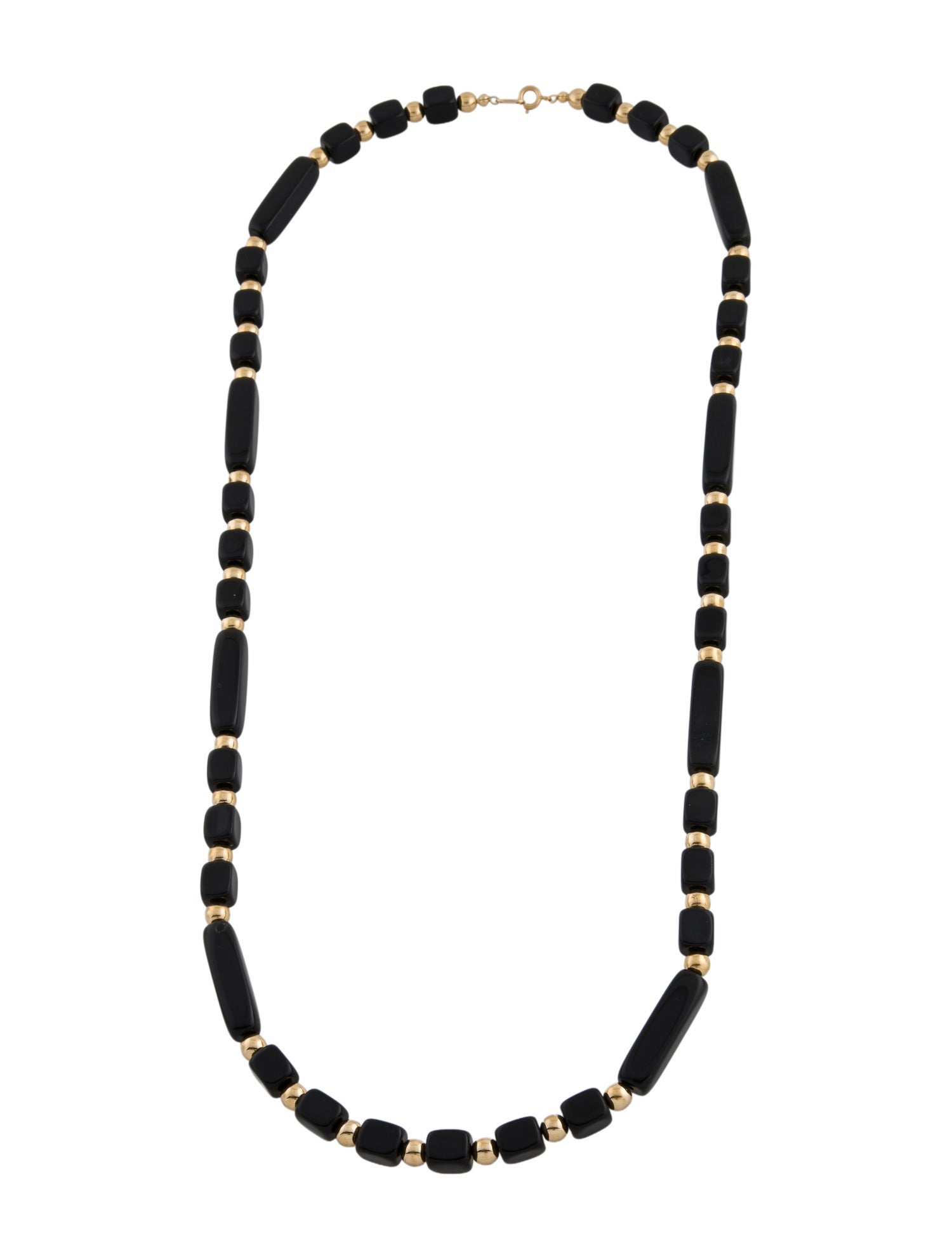 Trifari Resin Bead Strand Collar Necklace