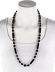 Trifari Resin Bead Strand Collar Necklace