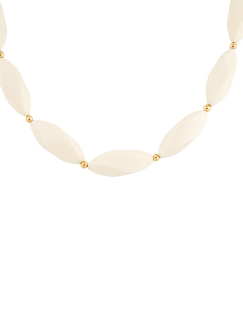 Trifari Resin Bead Strand Necklace