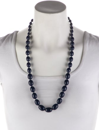 Trifari Resin Bead Strand Necklace