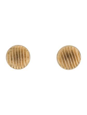 Trifari Ripple Clip-On Earrings